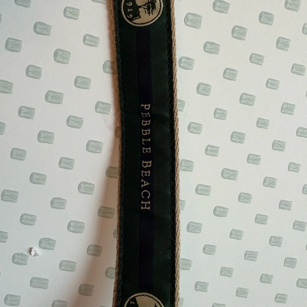FIRM PRICE Pebble Beach 1919 Golf Belt - Picture 10 of 13
